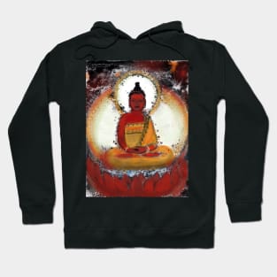 Amitabha - Red Buddha of the West Hoodie